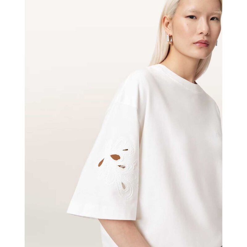 AllSaints Lola Amelie Oversized Tee image number 2